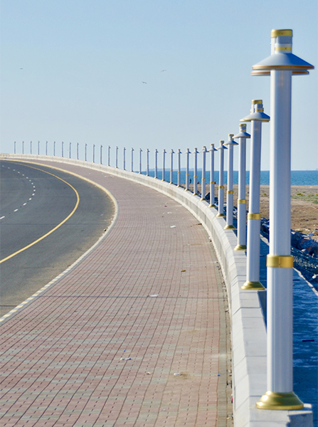 Oman seawall